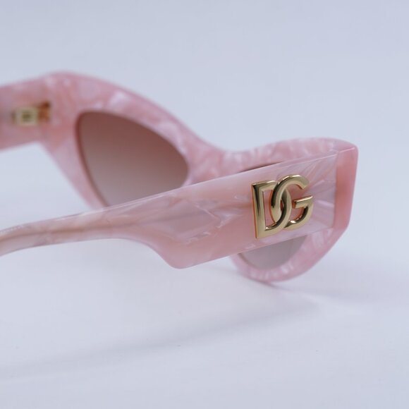 🕶️ New Dolce & Gabbana DG4450 323113 Sunglasses - Pink Marble Frame - Picture 5 of 11